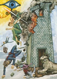 Tarotkarte Turm - Zerstörung - copyright by Struck